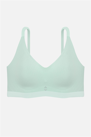 Ghost Dikişsiz Sütyen - Desteksiz - 2802 - Açık Yeşil