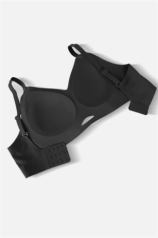 Ghost Dikişsiz Sütyen - Desteksiz - 2803 - Siyah