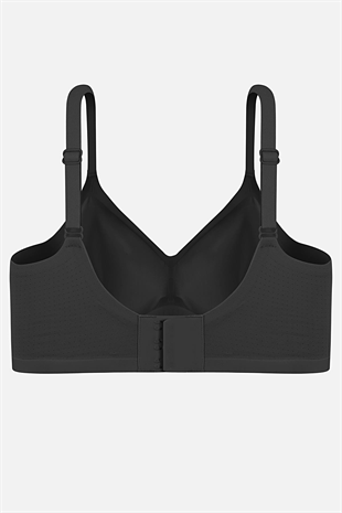 Ghost Dikişsiz Sütyen - Desteksiz - 2804 - Siyah