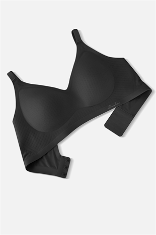 Ghost Dikişsiz Sütyen - Desteksiz - 2804 - Siyah