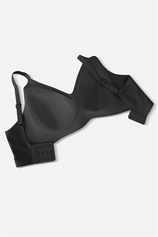 Ghost Dikişsiz Sütyen - Desteksiz - 2804 - Siyah