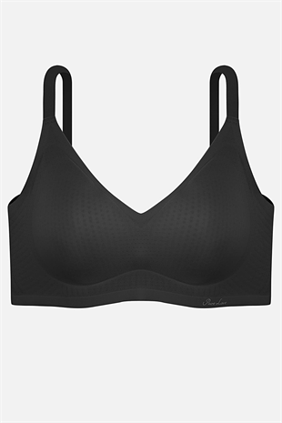 Ghost Dikişsiz Sütyen - Desteksiz - 2804 - Siyah