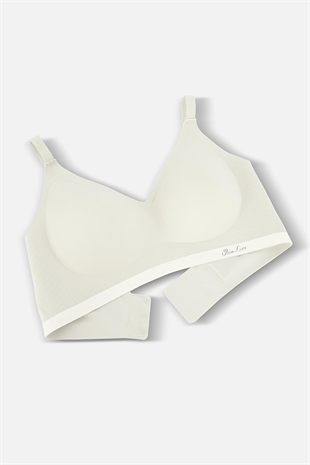Ghost Dikişsiz Sütyen - Desteksiz - 2804 - Ekru