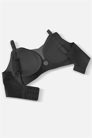 Ghost Dikişsiz Sütyen - Desteksiz - 2805 - Siyah