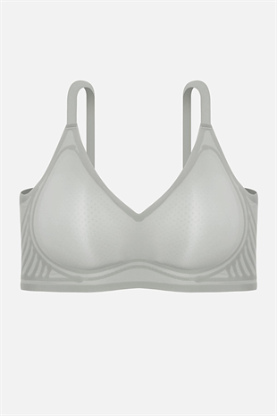 Ghost Dikişsiz Sütyen - Desteksiz - 2806 - Gri
