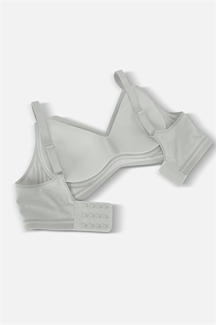 Ghost Dikişsiz Sütyen - Desteksiz - 2806 - Gri