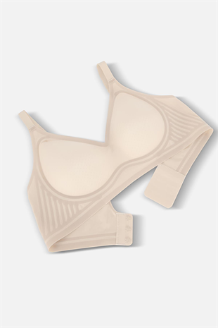 Ghost Dikişsiz Sütyen - Desteksiz - 2806 - Pudra