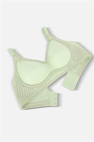 Ghost Dikişsiz Sütyen - Desteksiz - 2806 - Yeşil