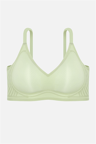 Ghost Dikişsiz Sütyen - Desteksiz - 2806 - Yeşil