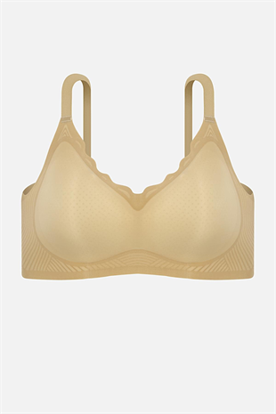 Ghost Dikişsiz Sütyen - Desteksiz - 2807 - Ten