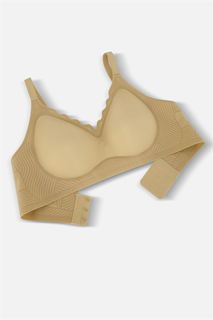 Ghost Dikişsiz Sütyen - Desteksiz - 2807 - Ten