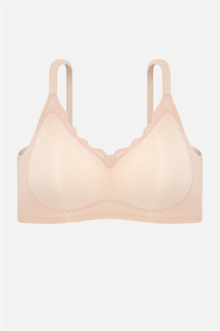 Ghost Dikişsiz Sütyen - Desteksiz - 2807 - Pudra