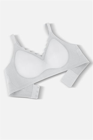 Ghost Dikişsiz Sütyen - Desteksiz - 2807 - Gri