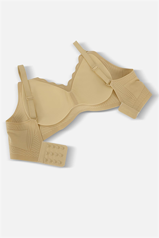 Ghost Dikişsiz Sütyen - Desteksiz - 2807 - Ten