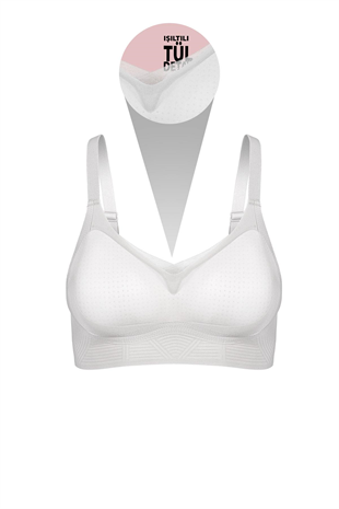 Ghost Dikişsiz Sütyen - Desteksiz - 2808 - Pudra