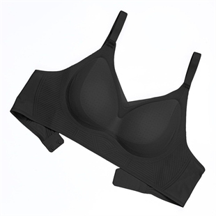 Ghost Dikişsiz Sütyen - Desteksiz - 2808 - Siyah