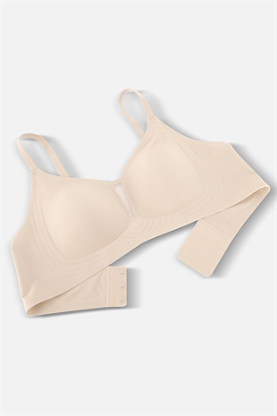 Ghost Dikişsiz Sütyen - Desteksiz - 2809 - Pudra