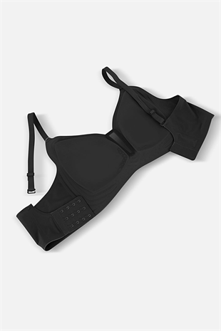 Ghost Dikişsiz Sütyen - Desteksiz - 2809 - Siyah