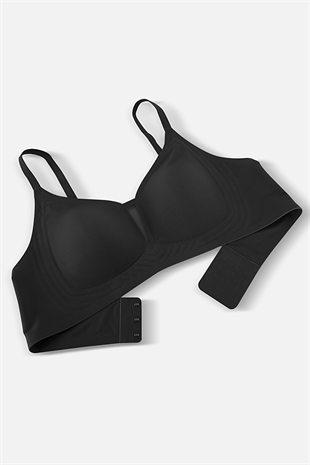 Ghost Dikişsiz Sütyen - Desteksiz - 2809 - Siyah