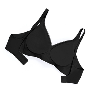 Ghost Dikişsiz Sütyen - Desteksiz - 2810 - Siyah