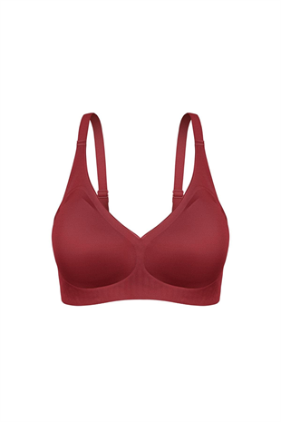 Ghost Dikişsiz Sütyen - Desteksiz - 2810 - Kırmızı