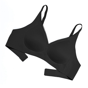 Ghost Dikişsiz Sütyen - Desteksiz - 2810 - Siyah