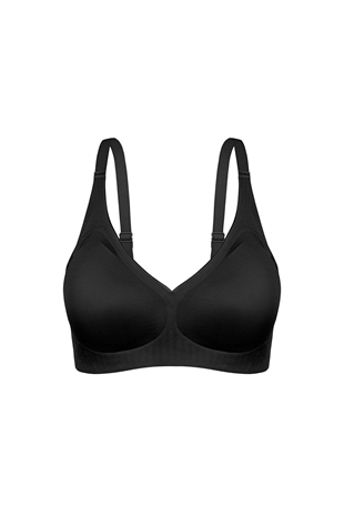 Ghost Dikişsiz Sütyen - Desteksiz - 2810 - Siyah