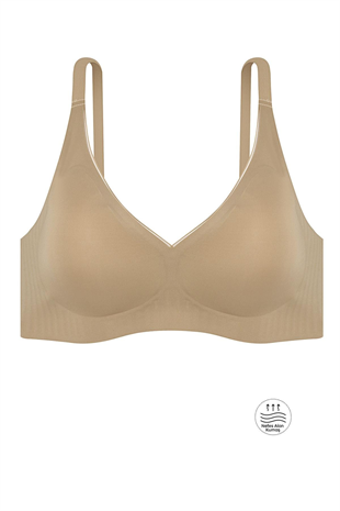 Ghost Dikişsiz Sütyen - Desteksiz - 2810 - Bronz