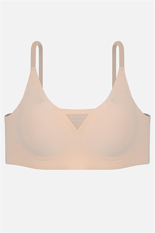 Ghost Dikişsiz Sütyen - Desteksiz - 2811 - Ten