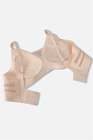 Ghost Dikişsiz Sütyen - Desteksiz - 2811 - Ten