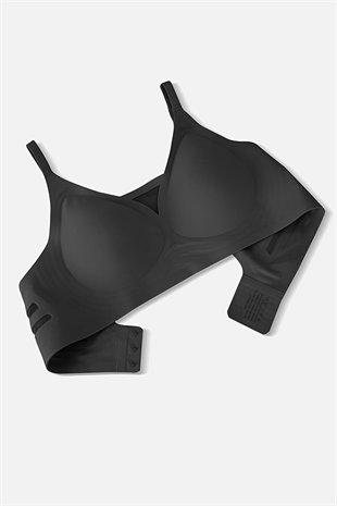 Ghost Dikişsiz Sütyen - Desteksiz - 2811 - Siyah