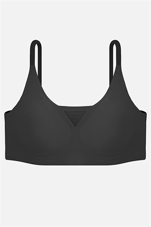 Ghost Dikişsiz Sütyen - Desteksiz - 2811 - Siyah