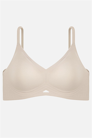 Ghost Dikişsiz Sütyen - Desteksiz - 2812 - Ten