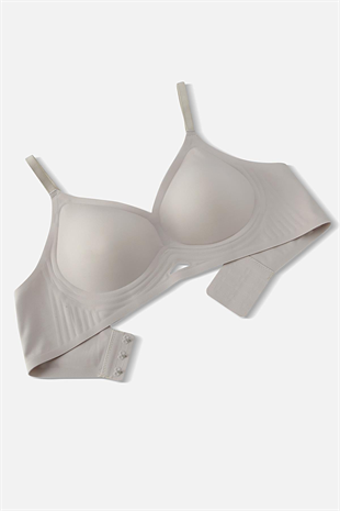 Ghost Dikişsiz Sütyen - Desteksiz - 2812 - Gri