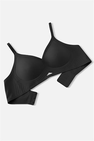 Ghost Dikişsiz Sütyen - Desteksiz - 2812 - Siyah
