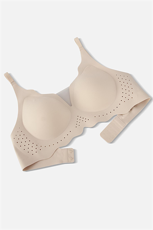 Ghost Dikişsiz Sütyen - Desteksiz - 2813 - Ten