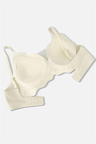 Ghost Dikişsiz Sütyen - Desteksiz - 2813 - Ekru