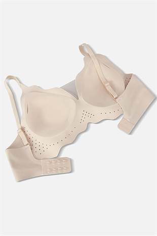 Ghost Dikişsiz Sütyen - Desteksiz - 2813 - Ten