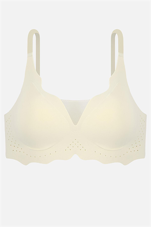 Ghost Dikişsiz Sütyen - Desteksiz - 2813 - Ekru