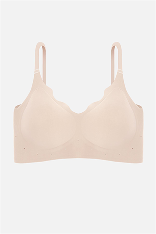 Ghost Dikişsiz Sütyen - Desteksiz - 2814 - Ten