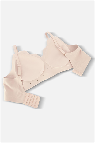 Ghost Dikişsiz Sütyen - Desteksiz - 2814 - Ten