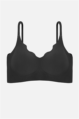 Ghost Dikişsiz Sütyen - Desteksiz - 2814 - Siyah
