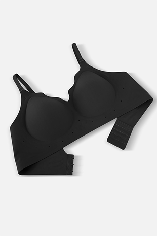 Ghost Dikişsiz Sütyen - Desteksiz - 2814 - Siyah