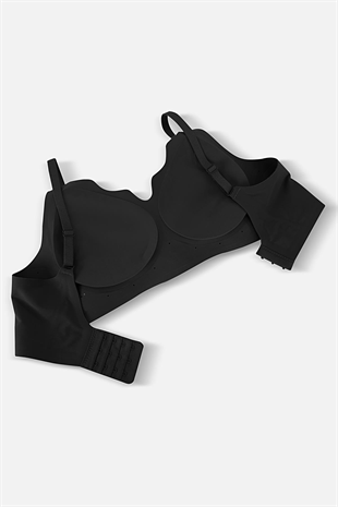 Ghost Dikişsiz Sütyen - Desteksiz - 2814 - Siyah