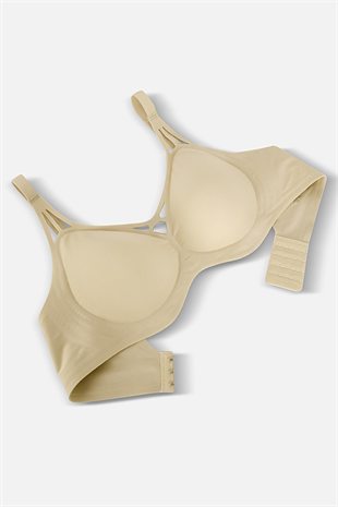 Ghost Dikişsiz Sütyen - Desteksiz - 2815 - Ten