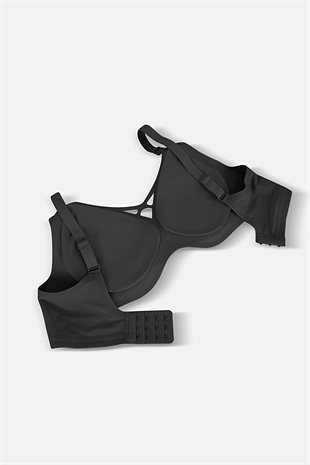 Ghost Dikişsiz Sütyen - Desteksiz - 2815 - Siyah