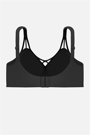 Ghost Dikişsiz Sütyen - Desteksiz - 2815 - Siyah