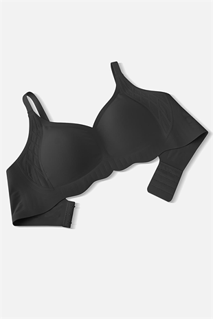 Ghost Dikişsiz Sütyen - Desteksiz - 2816 - Siyah