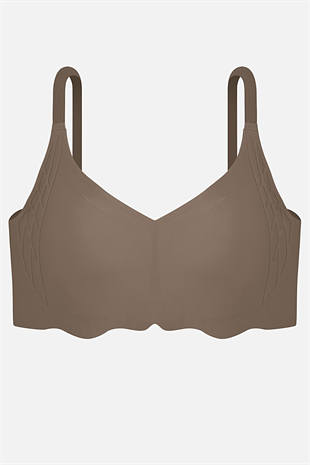 Ghost Dikişsiz Sütyen - Desteksiz - 2816 - Bronz Kahve