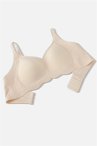 Ghost Dikişsiz Sütyen - Desteksiz - 2816 - Ten